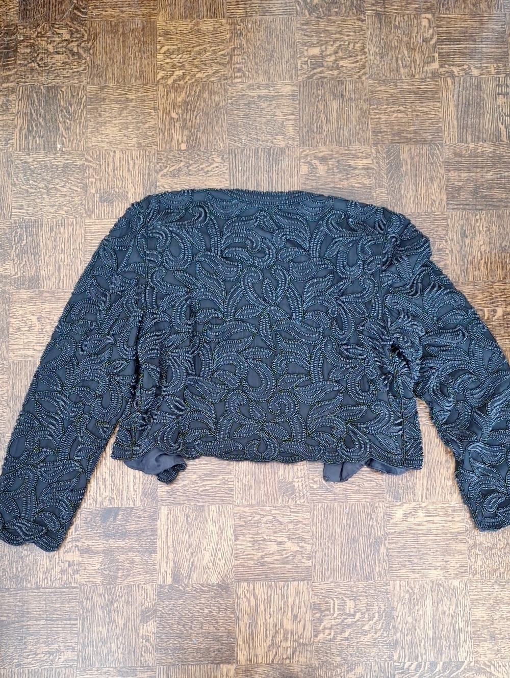 Vintage Heavily Beaded Jacket - Picture 6 of 7